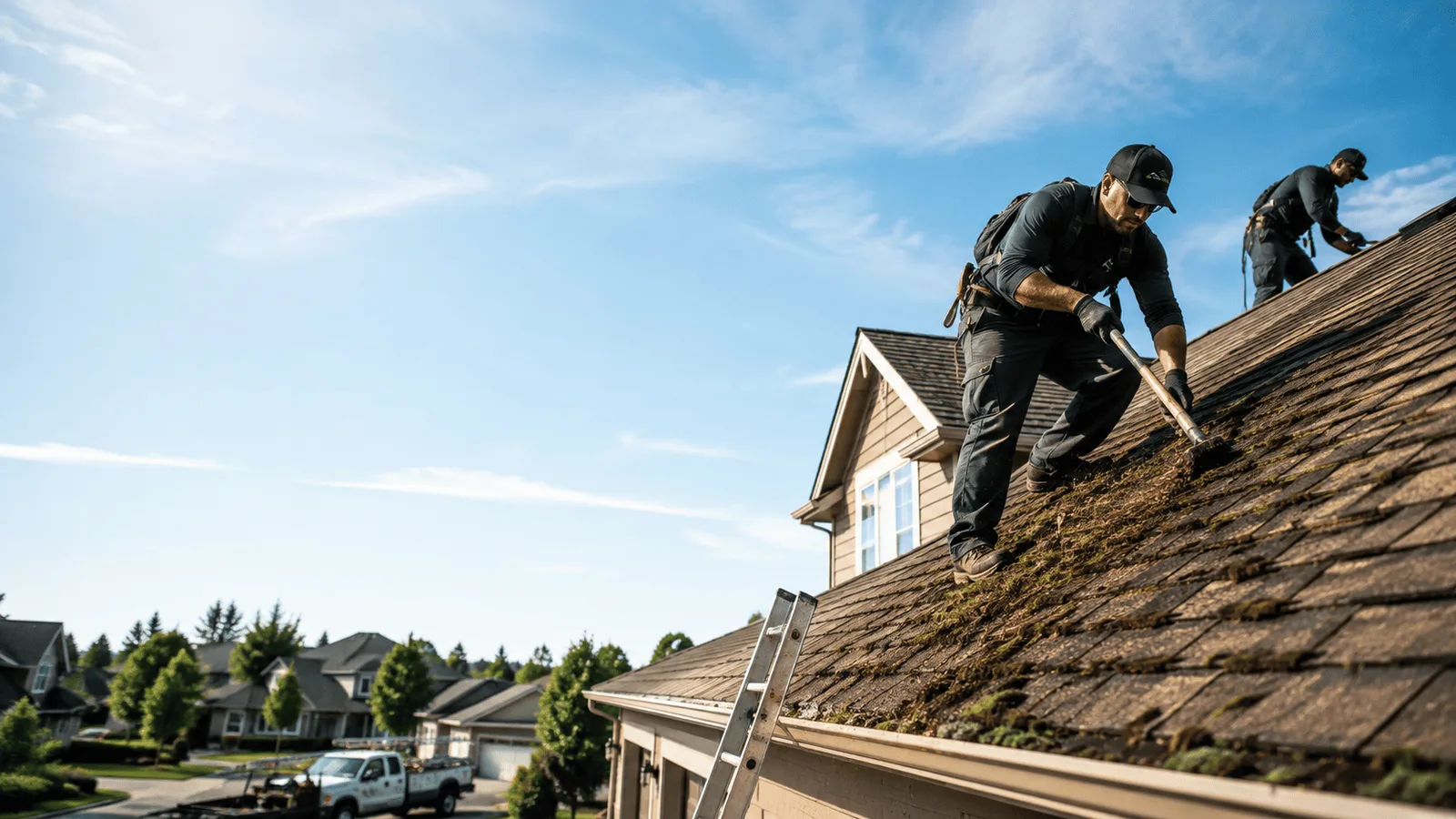 Roof Moss Removal in Irons, MI near me